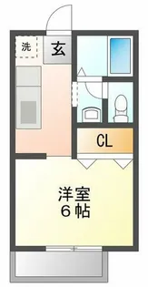 RAN【1号室】の間取り