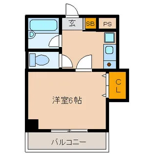 イースト新大阪【6階】の外観