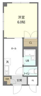 Ai World TATARA Ⅱ【202号室】の間取り
