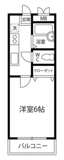 サマックス・オーキッド【1階】の間取り