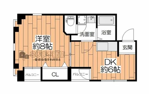 井上ビル5号館【4階】の間取り