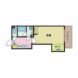 アクタス博多ステーションタワー【8階】の間取り