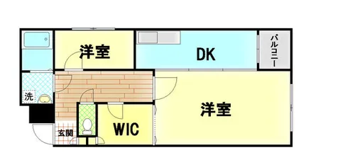 稗田マンション【3階】の間取り