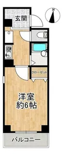 グローリーマンションⅠ【203号室】の間取り