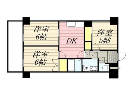 セレス空港東【0203号室】の間取り