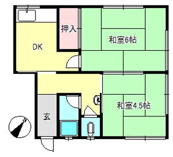 金澤文化【2階】の間取り