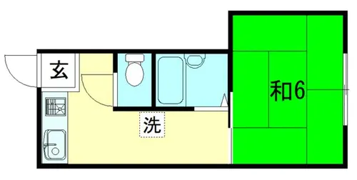 シェモア東久保田町【3階】の間取り