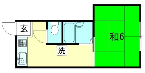 シェモア東久保田町【3階】の間取り