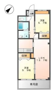 ブライテック・アイ【1階】の間取り