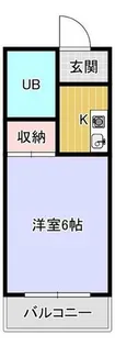 ガーデンパレス光明池【104号室】の間取り