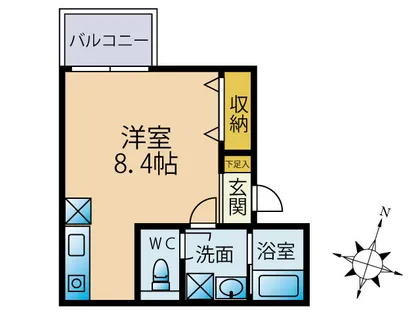 Pico La Maison HAKATA【201号室】の間取り