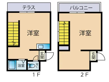 さくら・さくら【106号室】の間取り