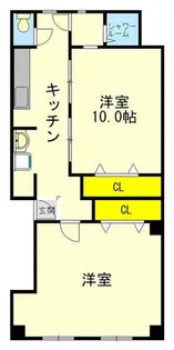 築島ビル【2階】の間取り