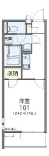 クレイノフェリーチェ【3階】の間取り