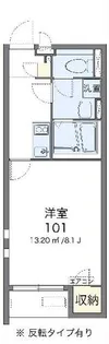 クレイノCasa【1階】の間取り