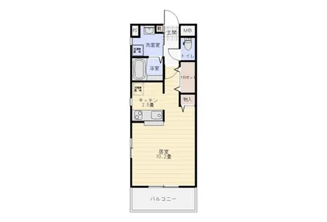 セントサーⅡ【505号室】の間取り