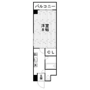 アーバンスクエア【2階】の間取り