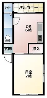 Court423【201号室】の間取り