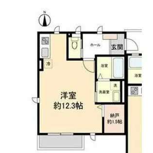 ディアコートK【1階】の間取り