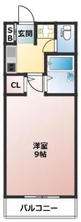 リアンジェ園田【210号室】の間取り