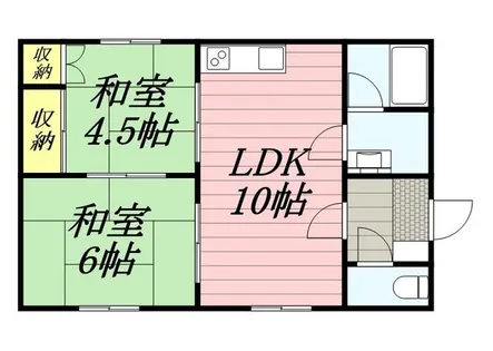 メゾンナオミ【0201号室】の間取り