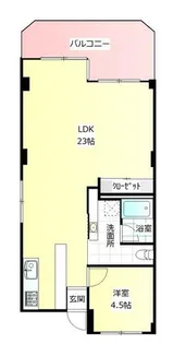 第2サンライフ【4階】の間取り