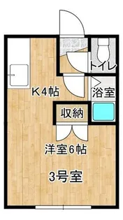 ハイツ藤【3階】の間取り