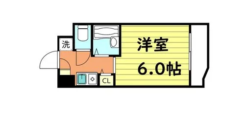 ブルグリンコート天王寺北【7階】の間取り