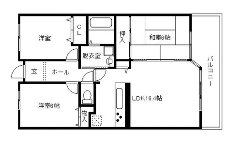 ヴェルデサコート桜ヶ丘【5階】の間取り