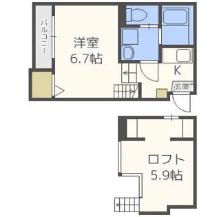 福岡県福岡市城南区西片江2丁目【アパート】の外観