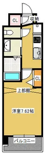 Luxe門真【7階】の間取り