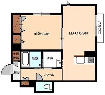 スタジオーネ綾部【3階】の間取り