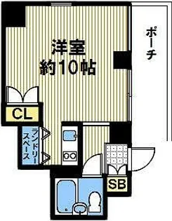 ウィンディコート【101号室】の間取り
