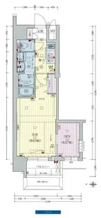 プレサンス京都洛南【5階】の間取り