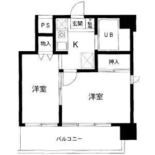コンドー・ビル【201号室】の間取り