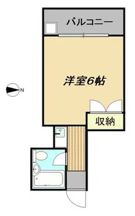 ロイヤルハウス【2階】の間取り