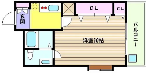 RIHO御影【1階】の間取り