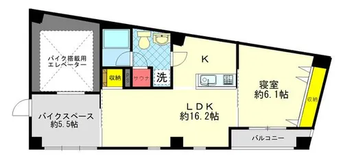 EG-12B【2階】の間取り