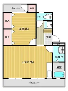 第1石打ビル【2階】の間取り