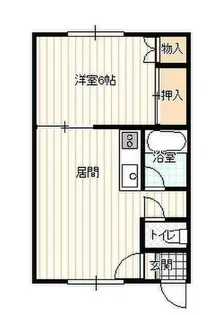 アルーア【201号室】の間取り