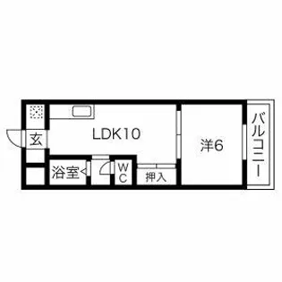 サンシャイン【3階】の間取り