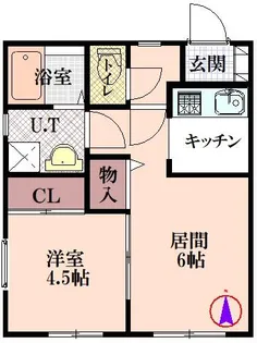 シェアリ【203号室】の間取り