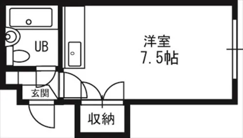 メゾン札幌N26W5【212号室】の間取り