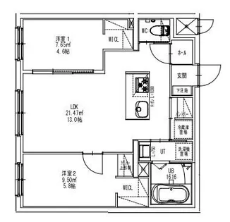 R-fino 本郷通【403号室】の間取り