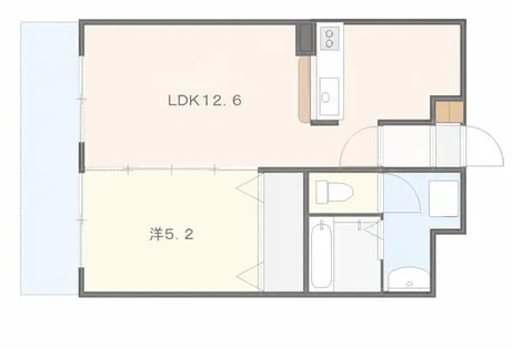 ガーデンさくら【305号室】の間取り