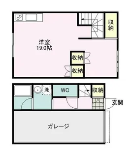 GRIVA【J号室】の間取り