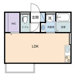 tentree新在家【103号室】の間取り