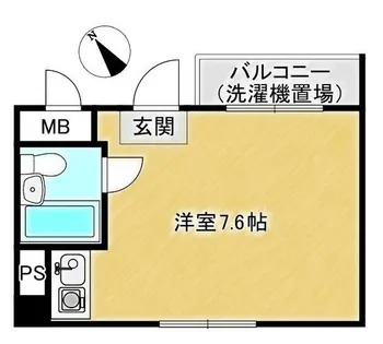 ダイコービル【4階】の間取り