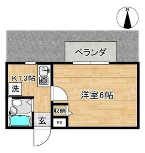 エクセル【4階】の間取り