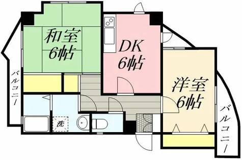 プレセランス・長丘【0501号室】の間取り